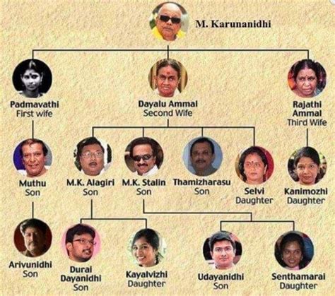 karunanidhi family tree|karunanidhi family tree today.